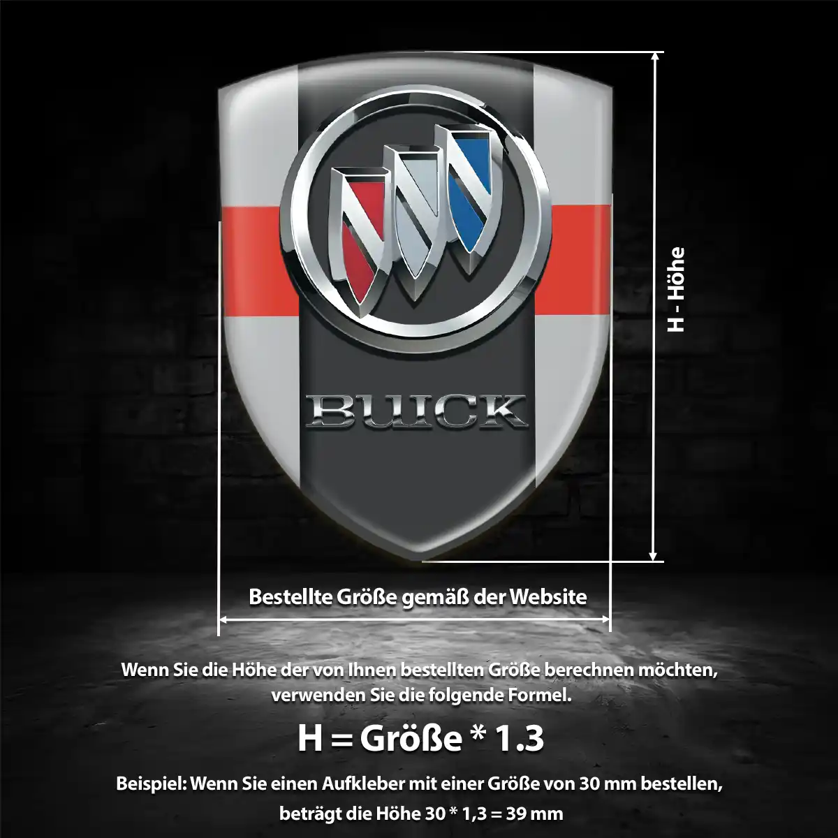 Buick Emblem Wappen Auto Exterieurdesign