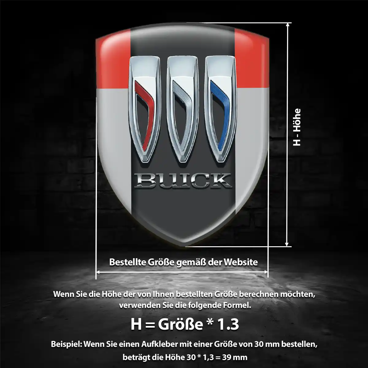 Buick Emblem Wappen Auto Stilvolles Design