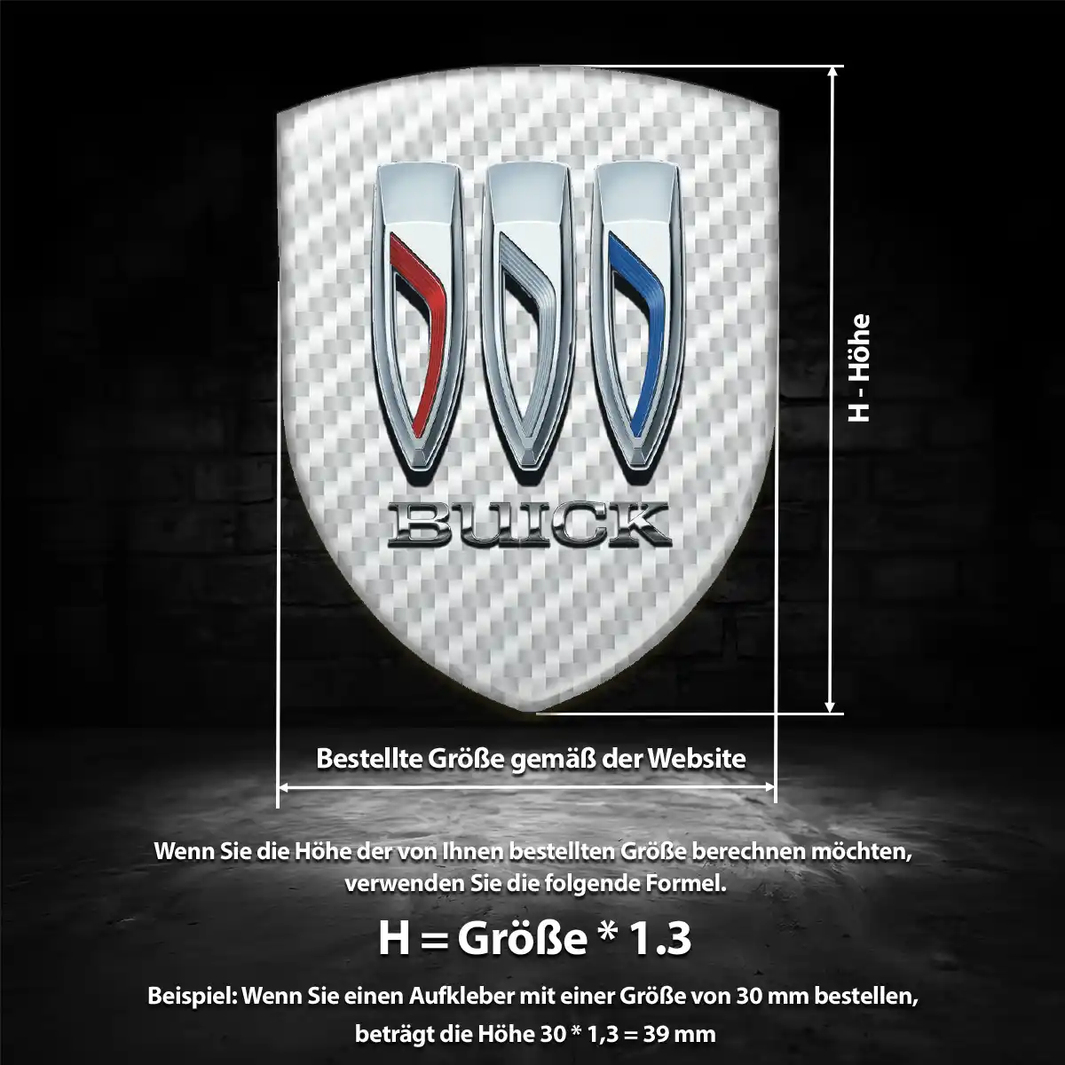 Buick Emblem Wappen Edles Design