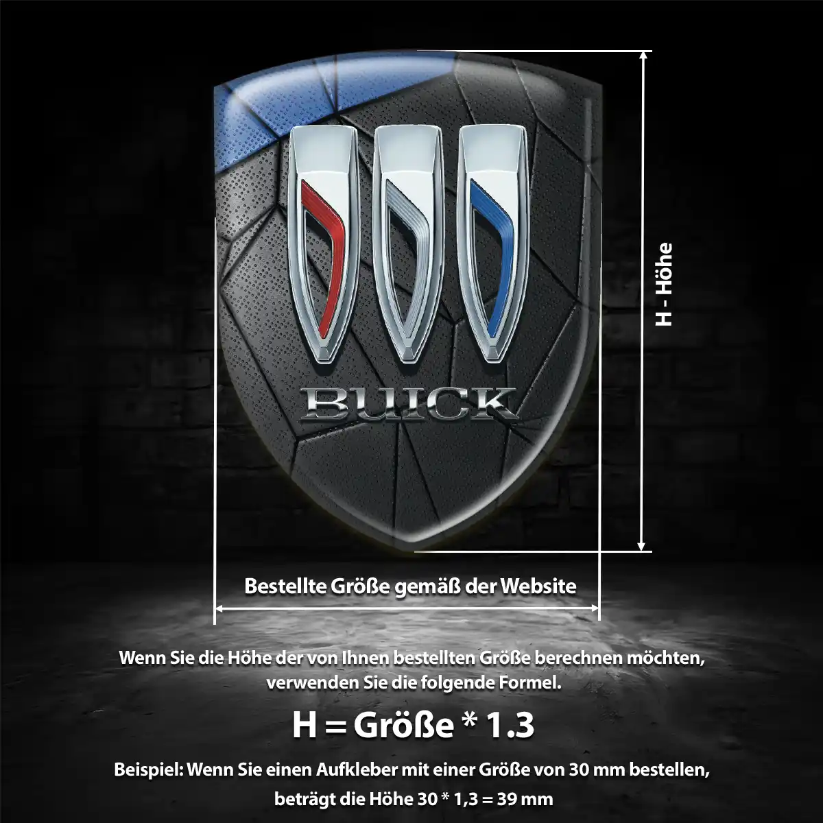 Buick Emblem Wappen Elegantes Design