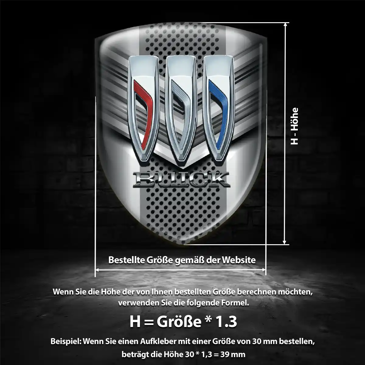 Buick Emblem Wappen Exterieurdesign