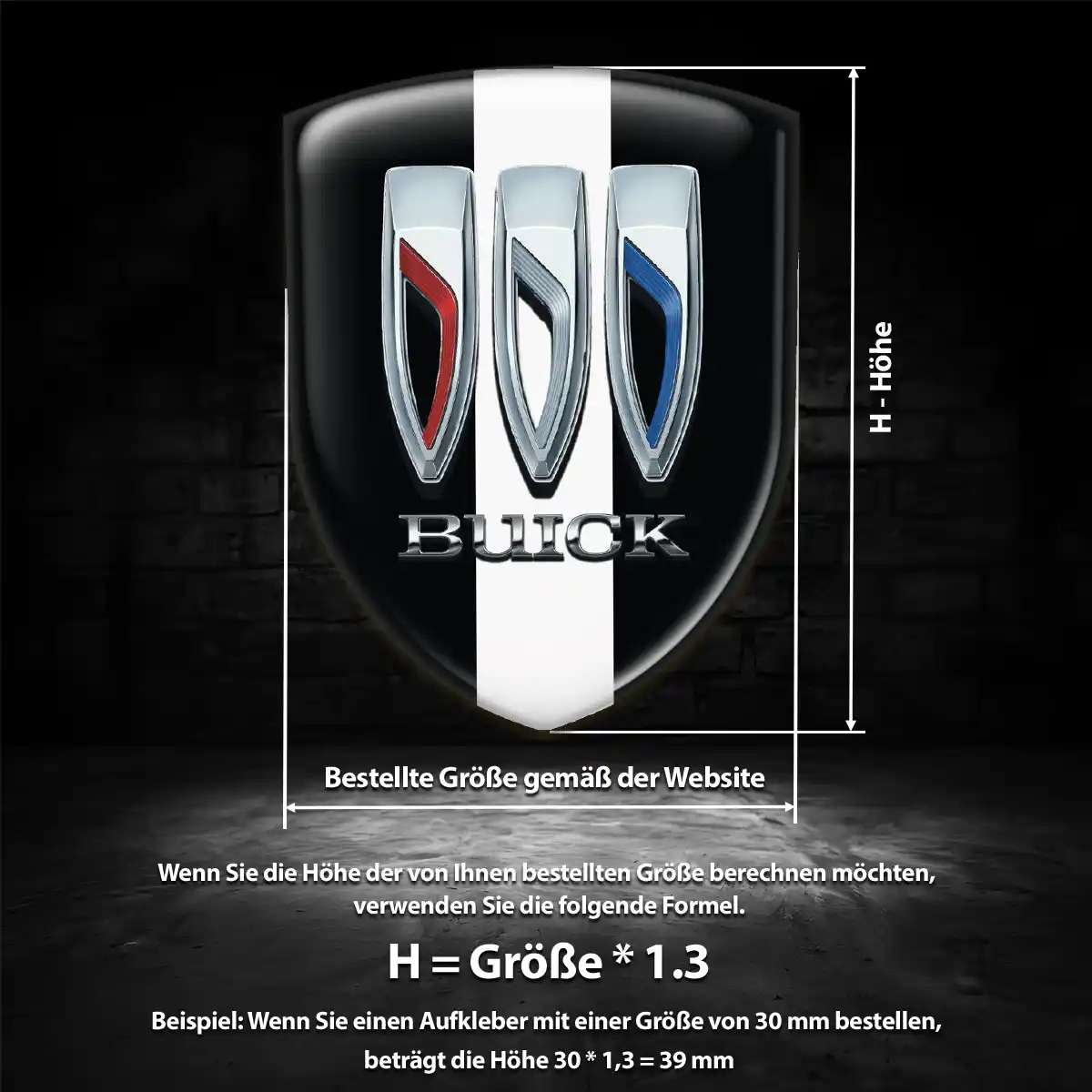 Buick Emblem Wappen Markenedition