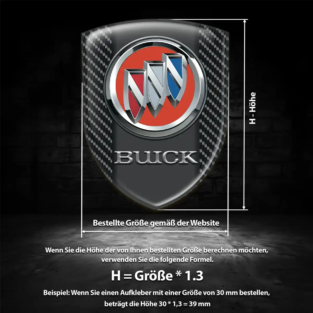 Buick Embleme Auto Hohe Qualität