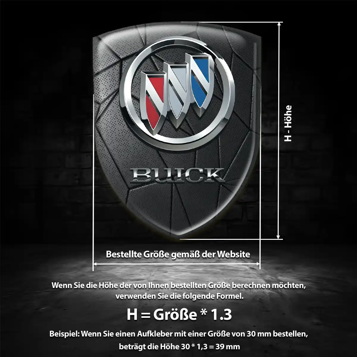 Buick Embleme Auto Interieurdesign