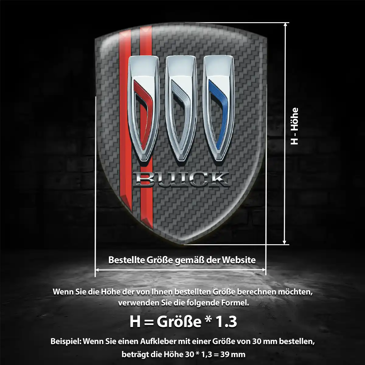 Buick Embleme Auto Limitierte Auflage