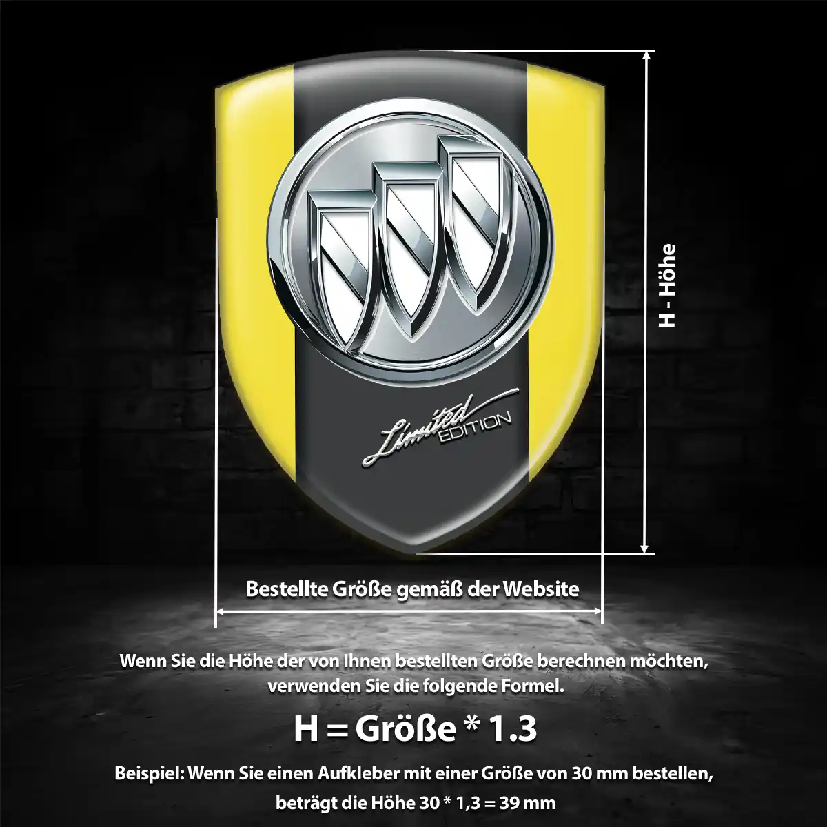 Buick Embleme Edles Design