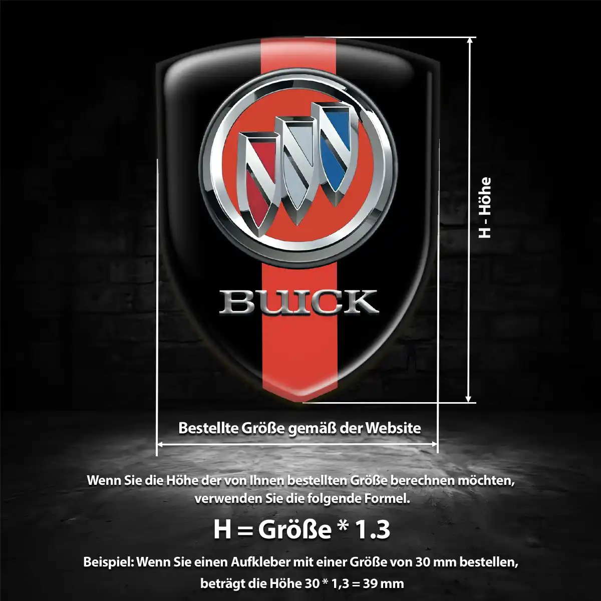 Buick Embleme Hohe Qualität