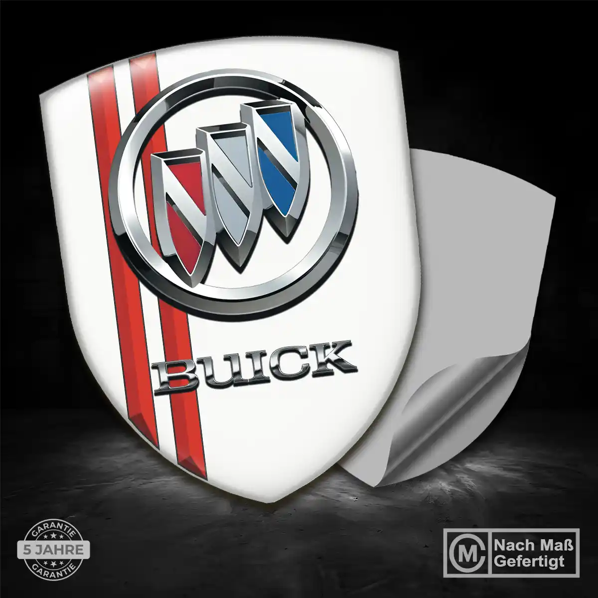Buick Embleme Silikon Aufkleber Auto Elegantes Design