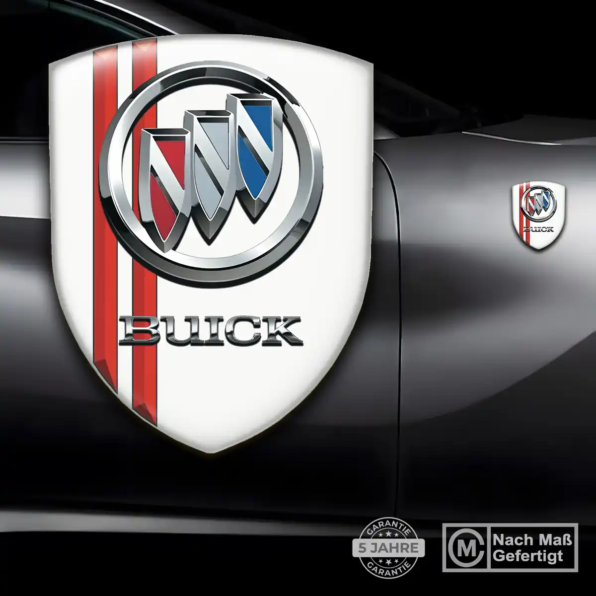 Buick Embleme Silikon Aufkleber Auto Elegantes Design