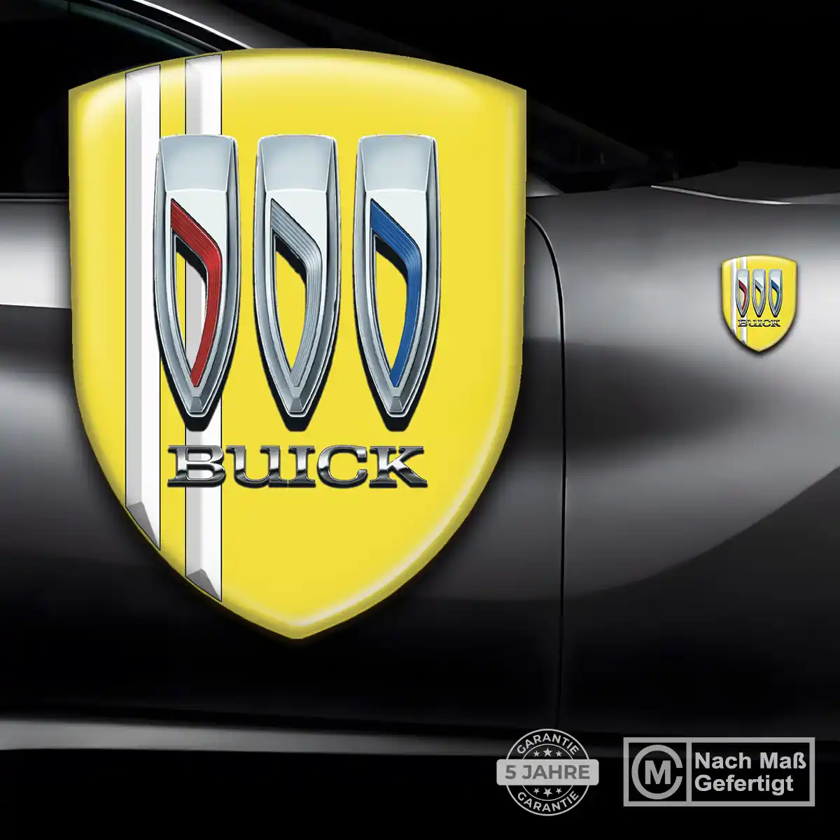 Buick Embleme Silikon Aufkleber Auto Hochwertiges Harz