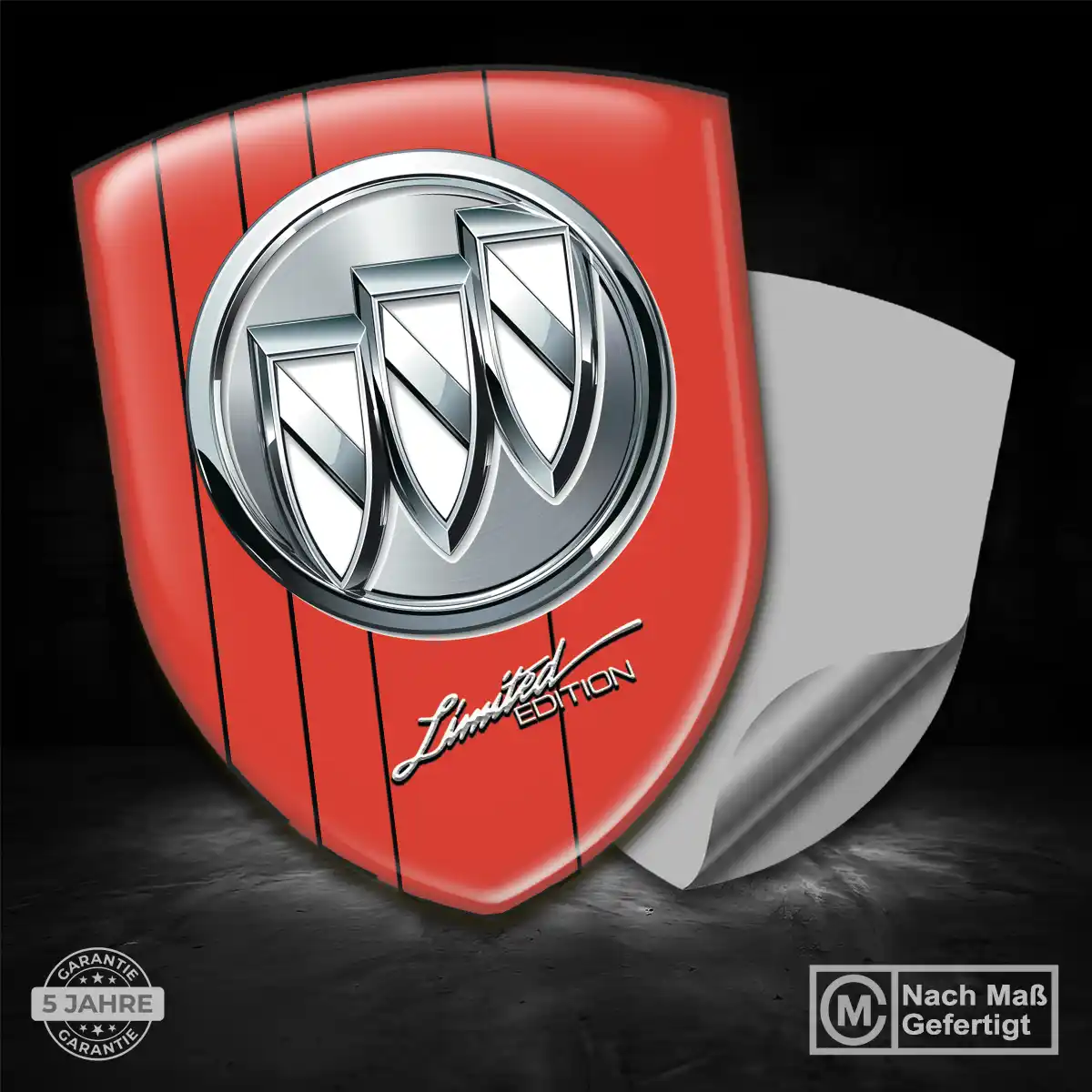 Buick Embleme Silikon Aufkleber Auto Premium-Edition
