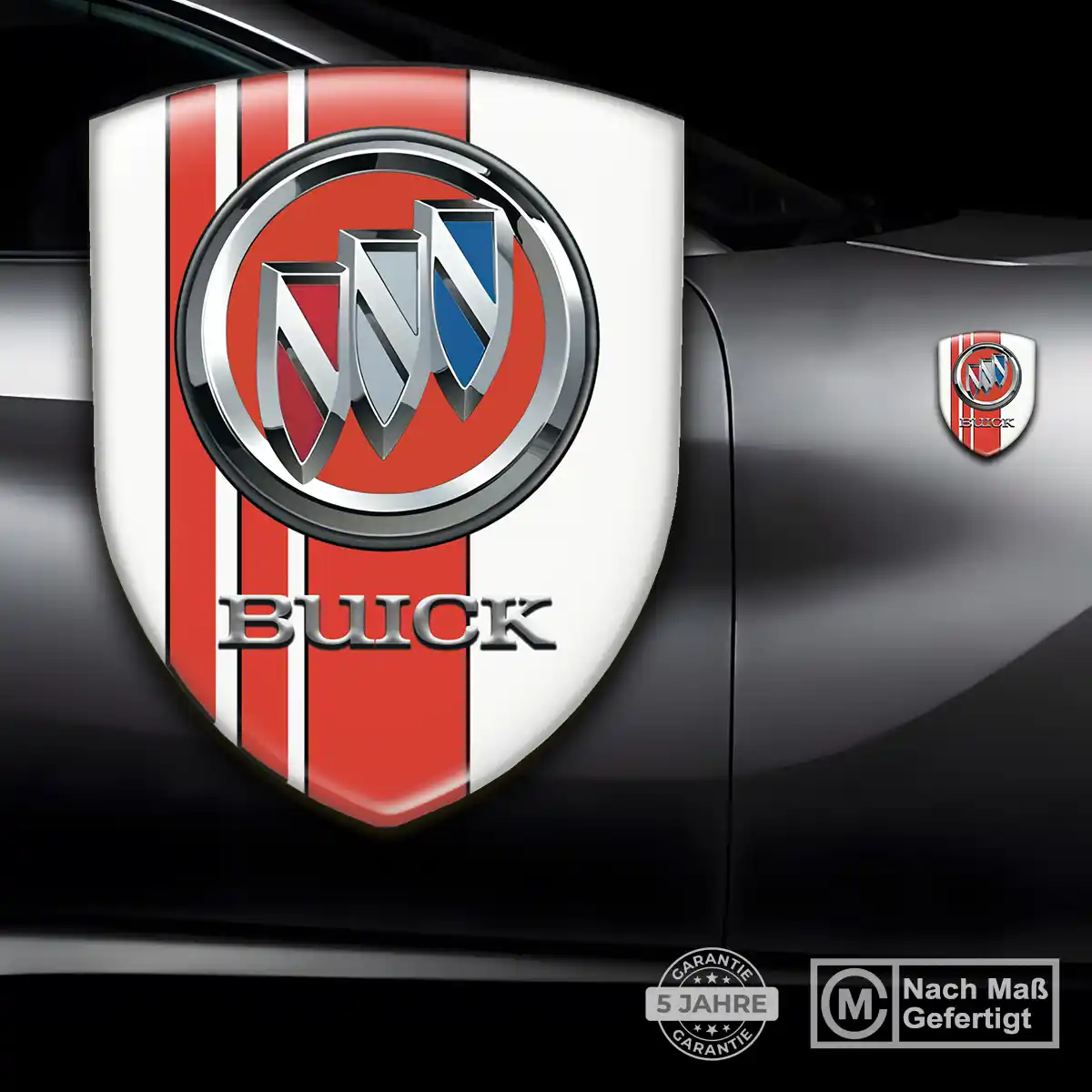 Buick Embleme Silikon Aufkleber Auto Premiumqualität