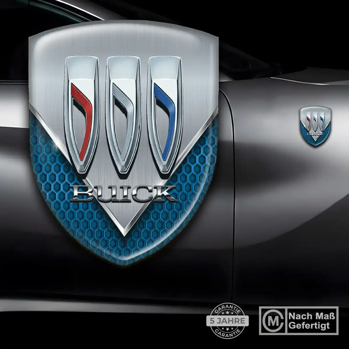 Buick Embleme Silikon Aufkleber Auto Stilvolles Design