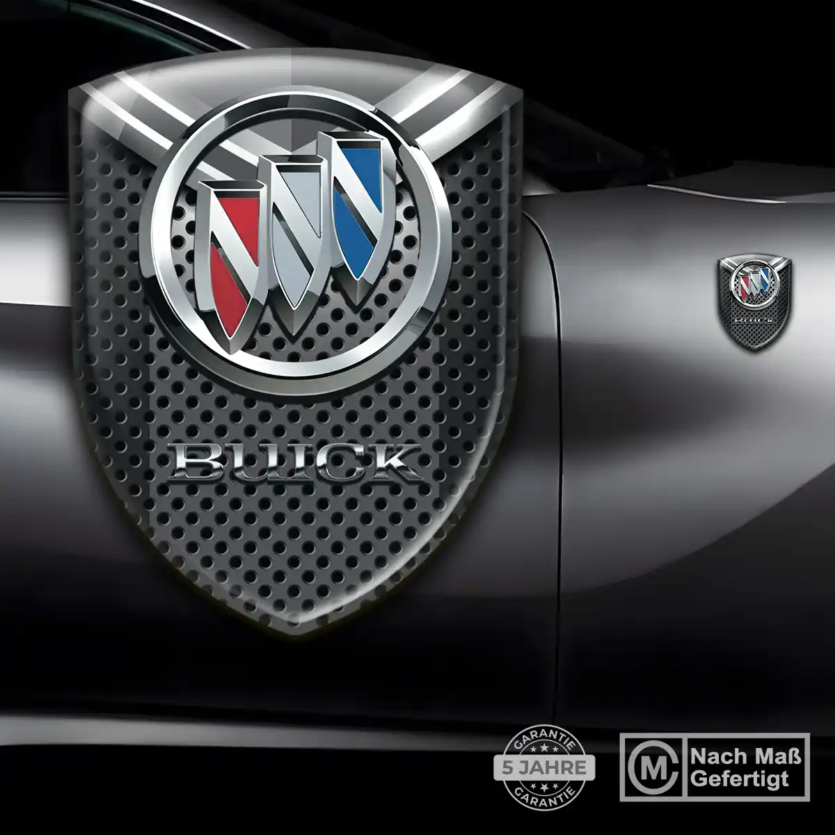 Buick Embleme Silikon Aufkleber Elegantes Design