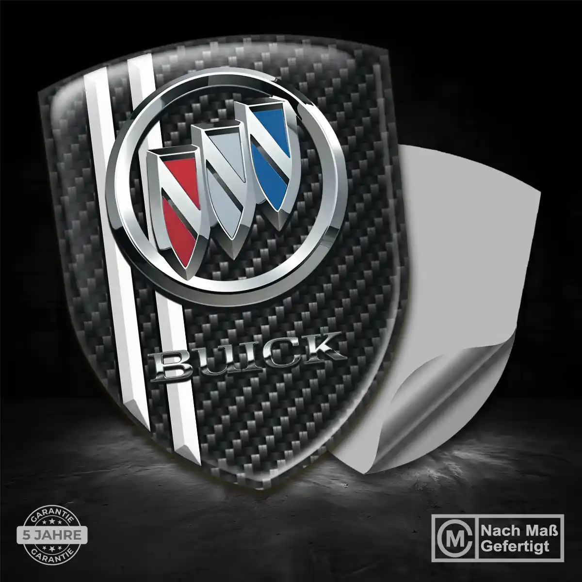 Buick Embleme Silikon Aufkleber Exterieurdesign