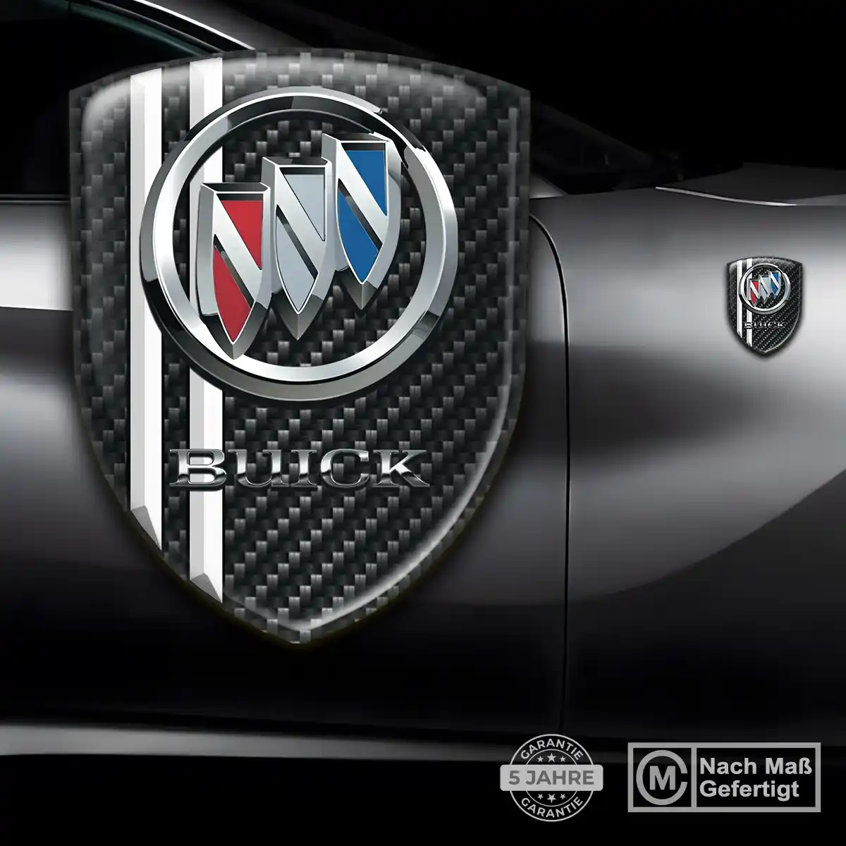 Buick Embleme Silikon Aufkleber Exterieurdesign