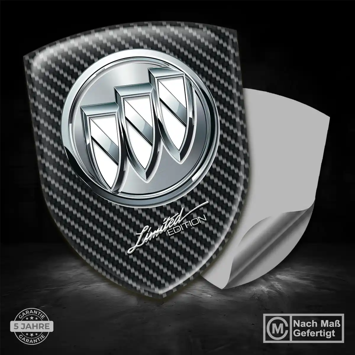 Buick Embleme Silikon Aufkleber Interieurdesign