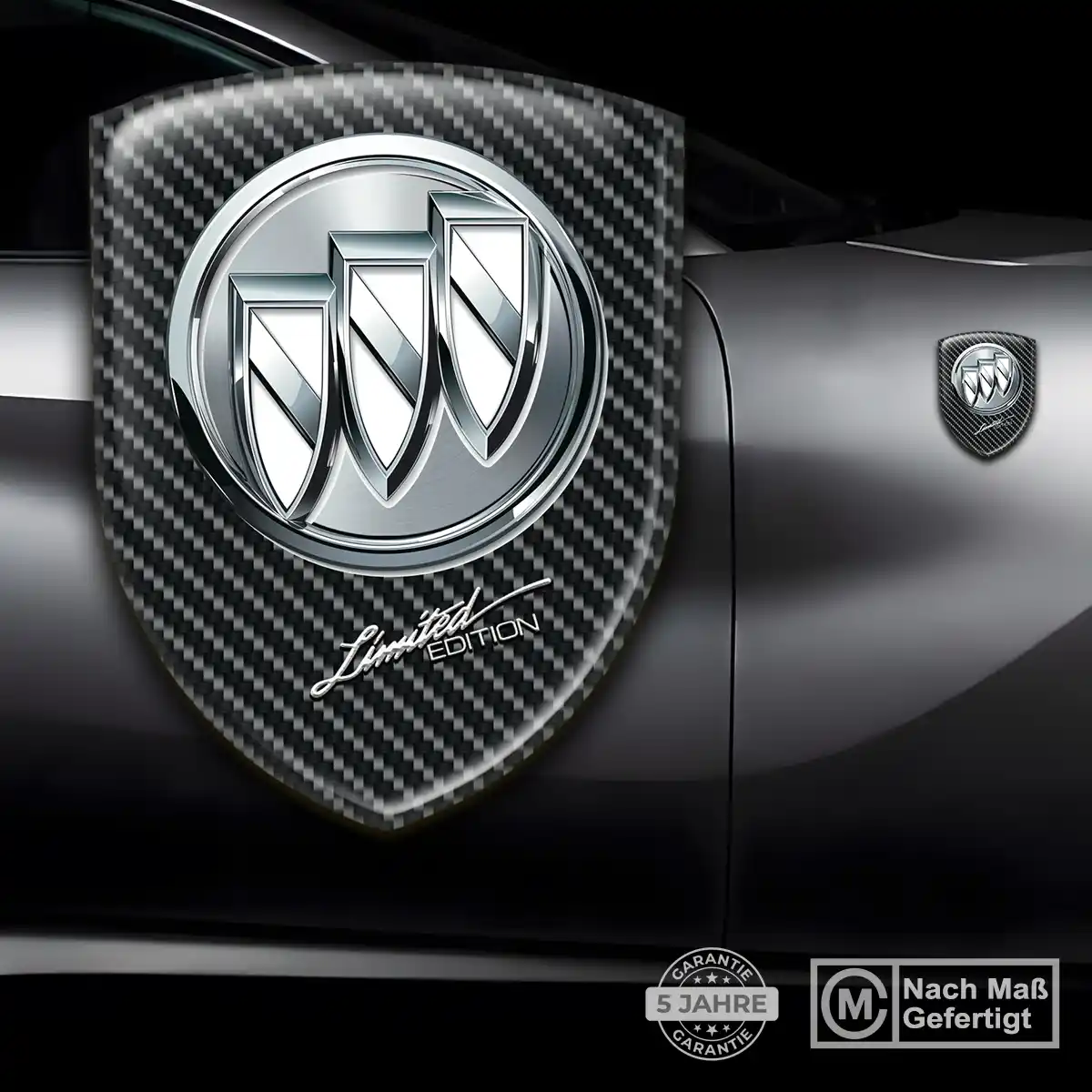 Buick Embleme Silikon Aufkleber Interieurdesign