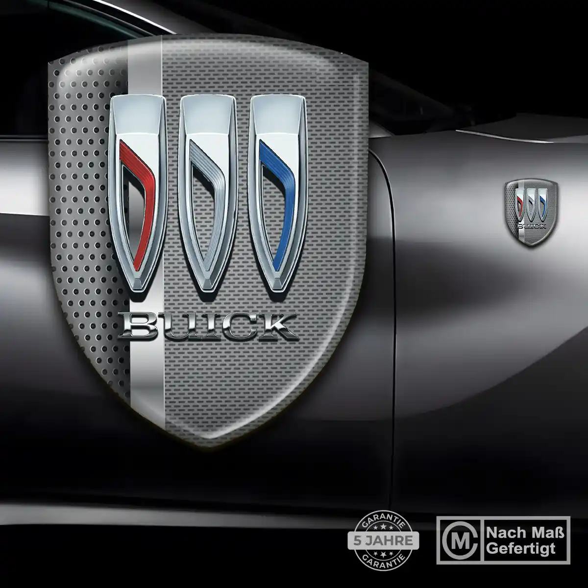 Buick Embleme Silikon Aufkleber Markenedition