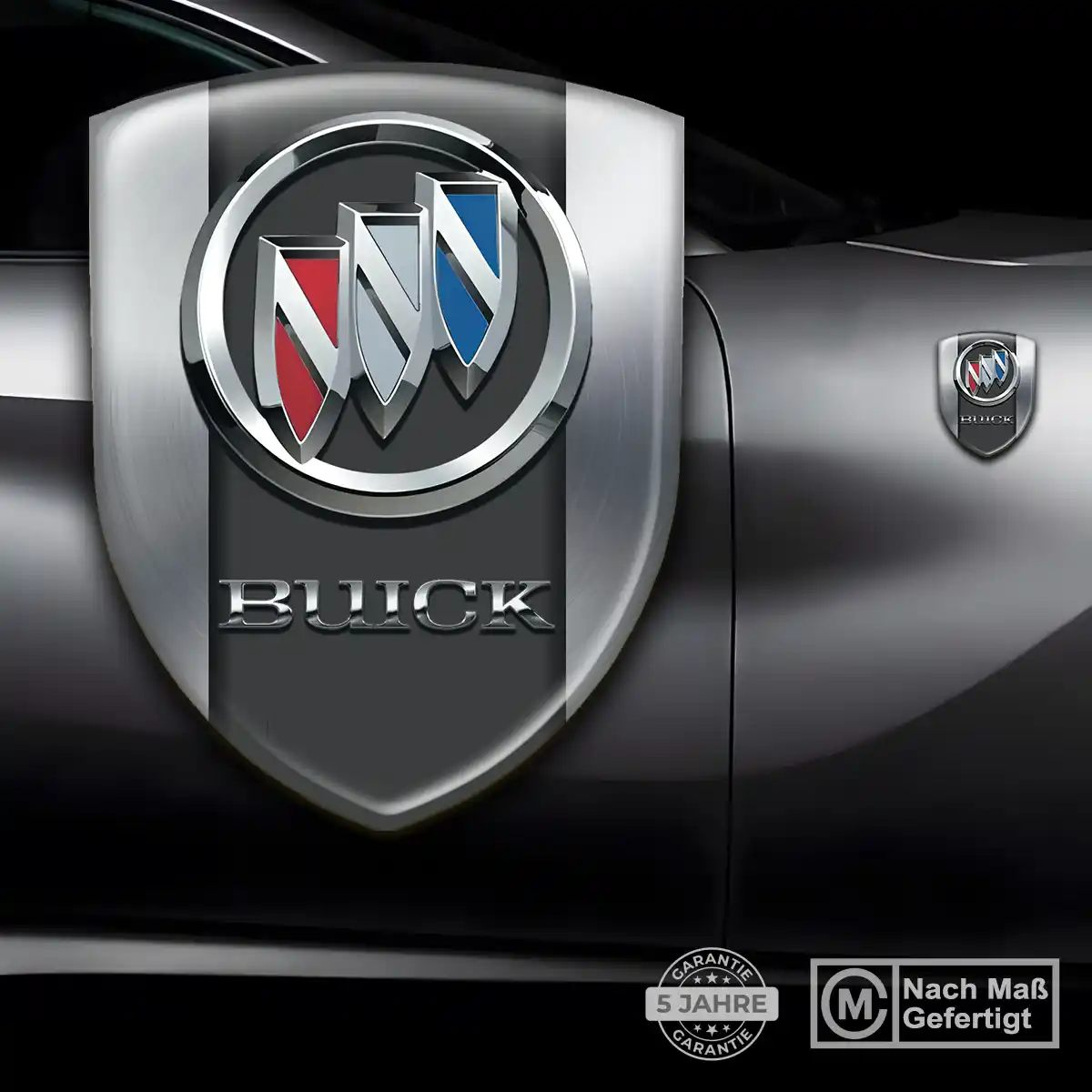 Buick Embleme Silikon Aufkleber Tuningfahrzeug
