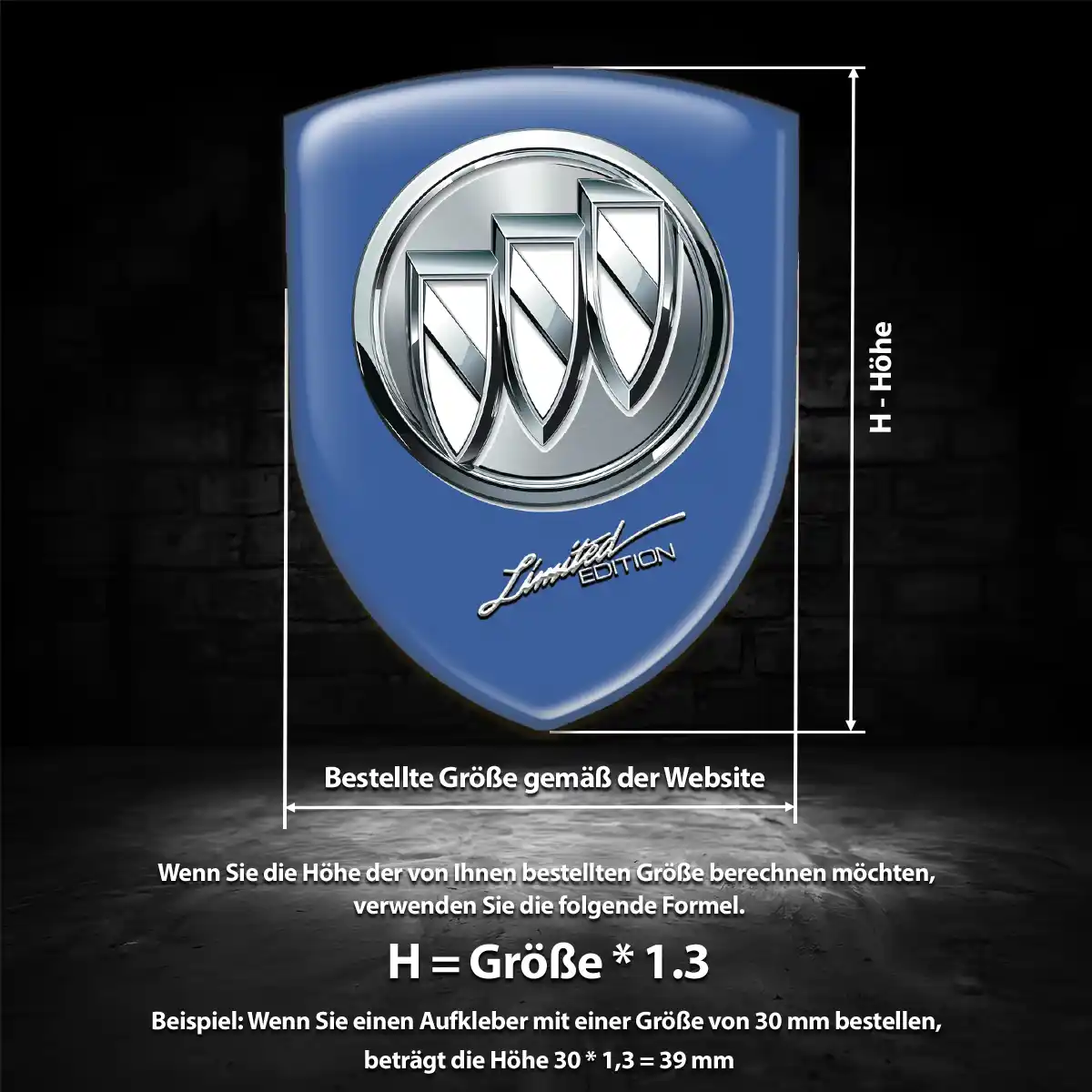 Buick Embleme Tuningfahrzeug