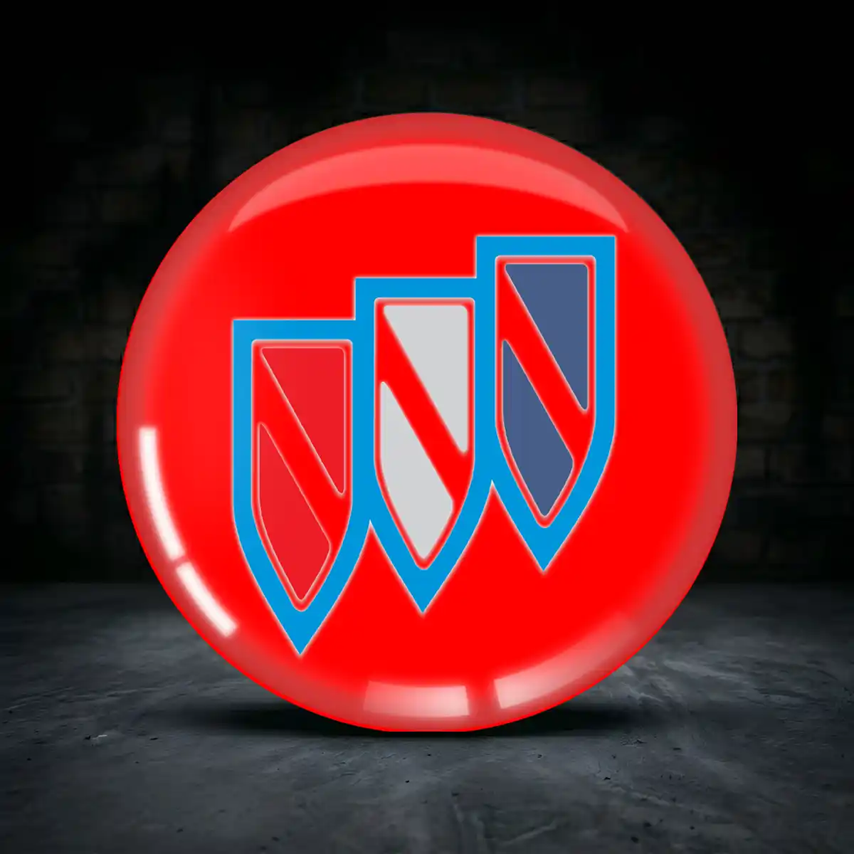 Buick Felgenemblem Aufkleber Hohe Qualität