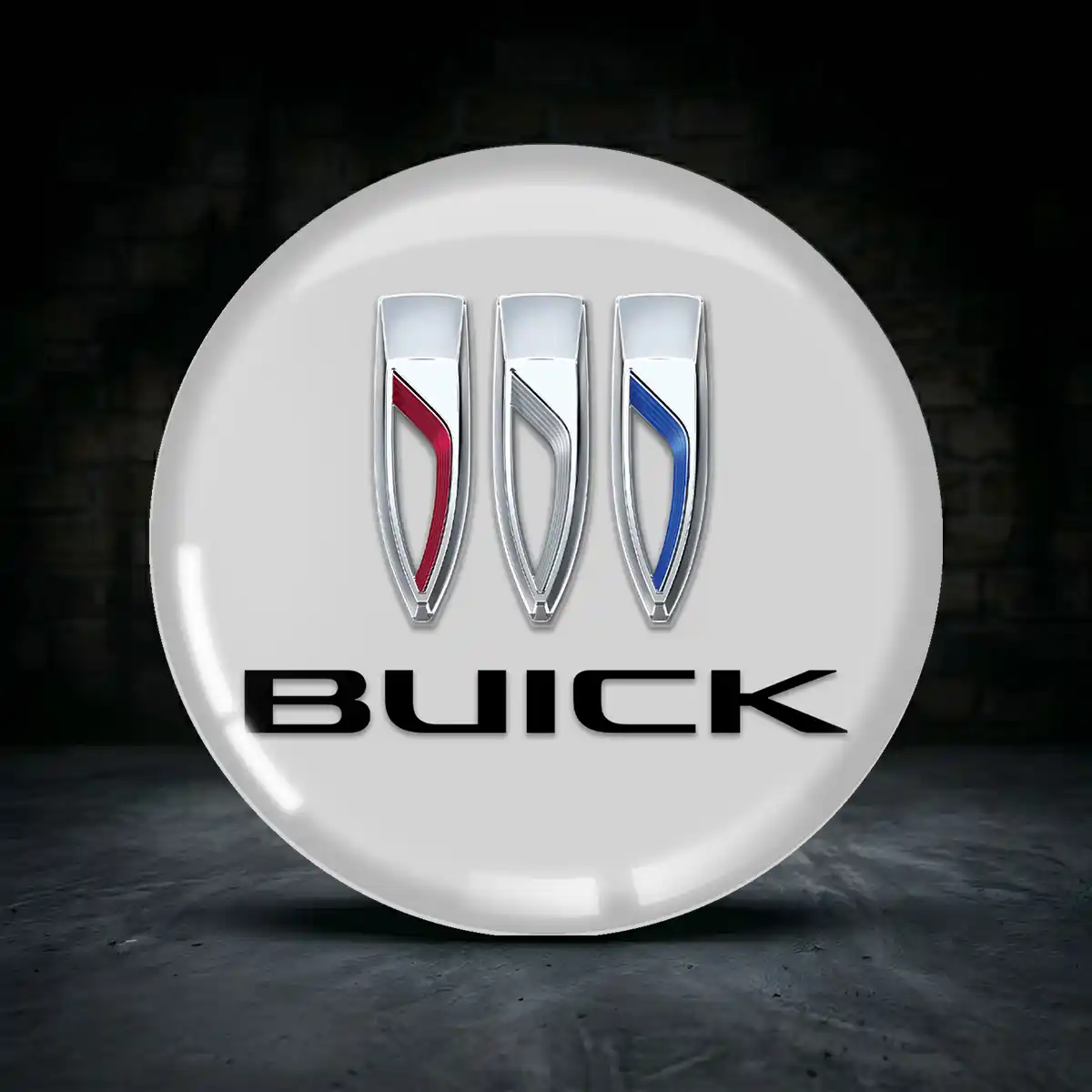 Buick Felgenemblem Aufkleber Premium-Edition