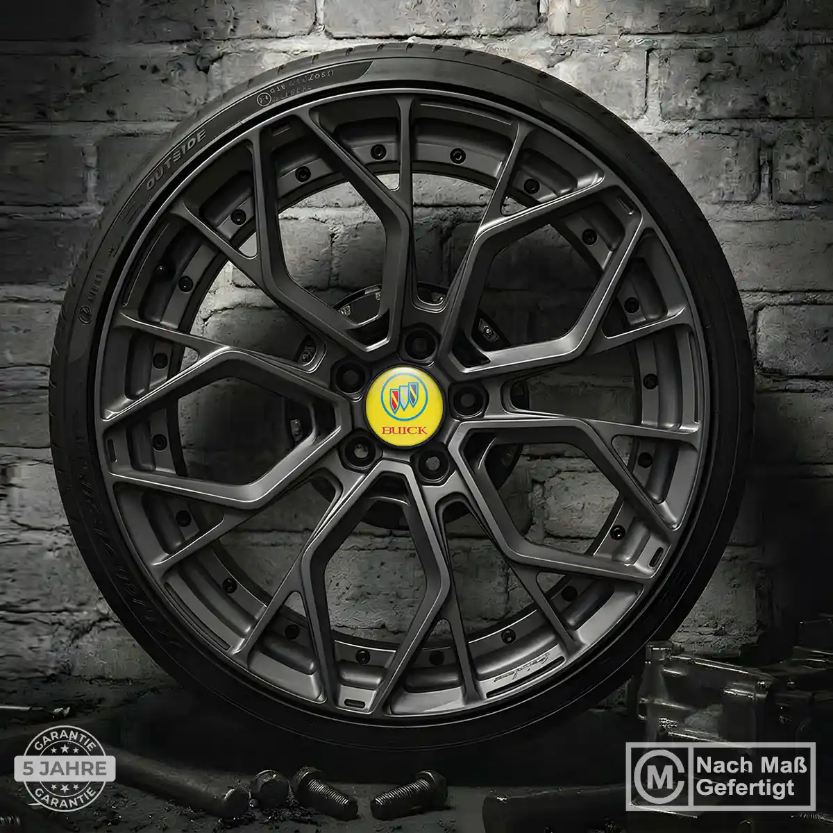 Buick Nabendeckel Aufkleber Stilvolles Design