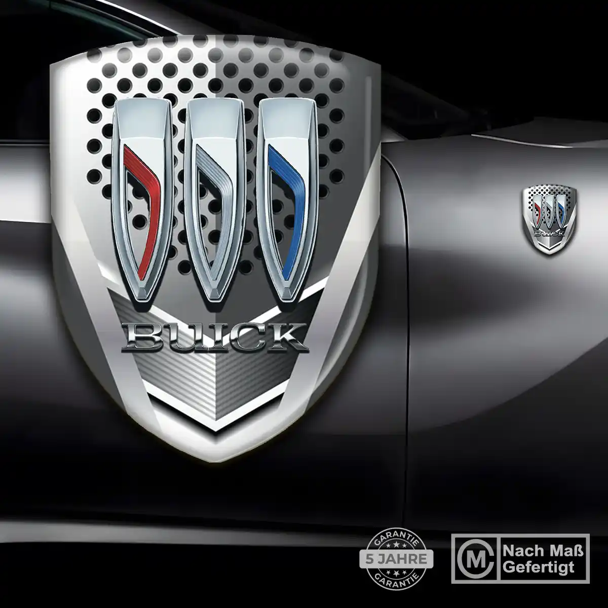 Buick Silikon Aufkleber Auto Hochwertiges Harz