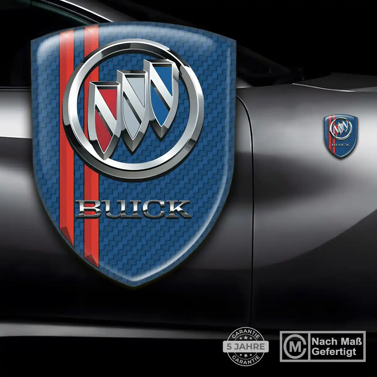 Buick Silikon Aufkleber Auto Premiumqualität