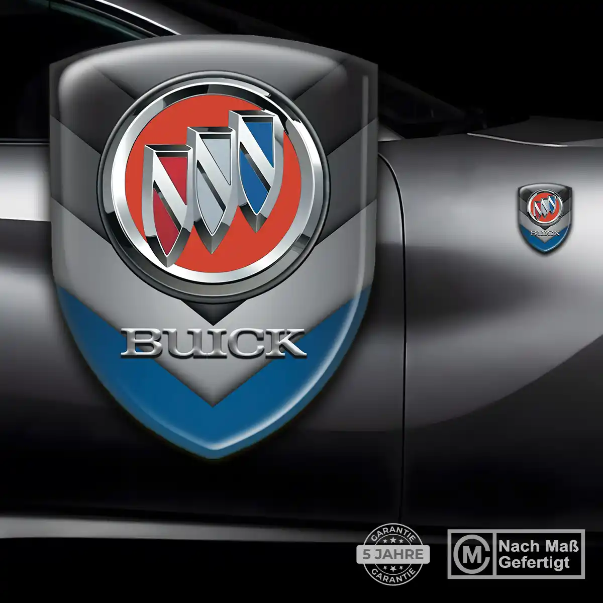 Buick Silikon Aufkleber Edles Design