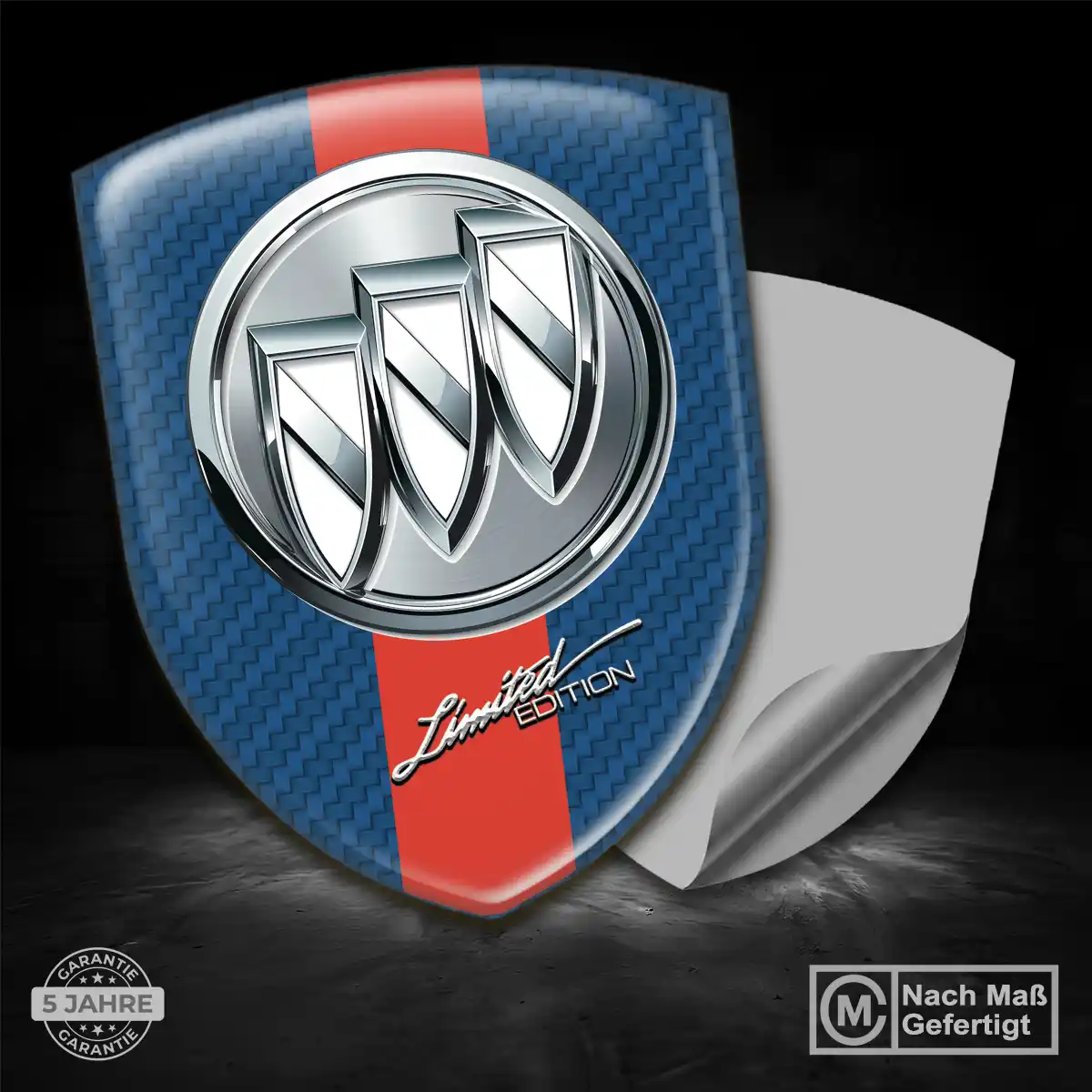 Buick Silikon Aufkleber Elegantes Design