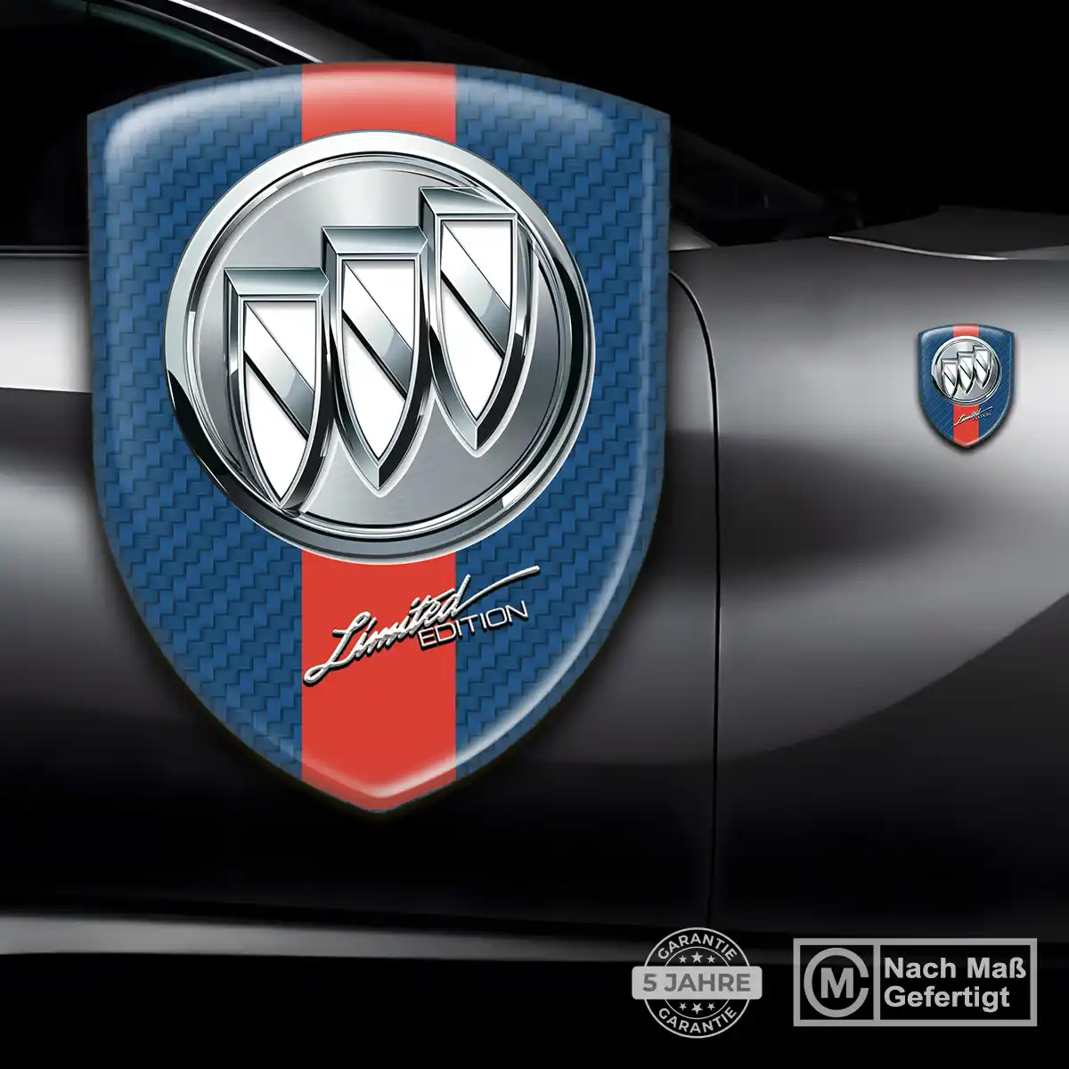 Buick Silikon Aufkleber Elegantes Design