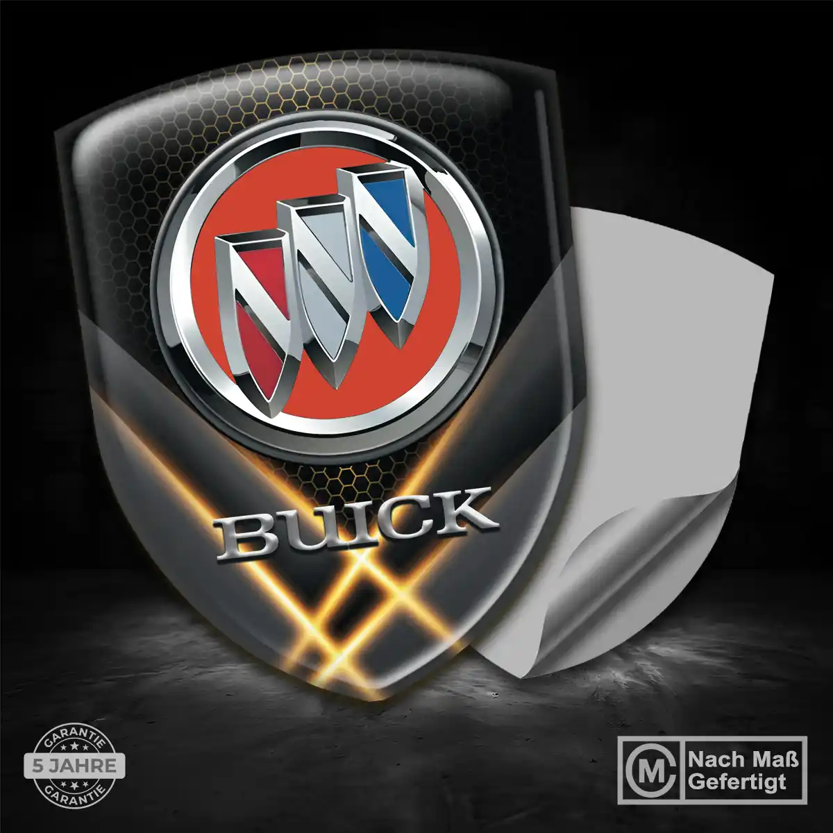 Buick Silikon Aufkleber Embleme Auto Elegantes Design