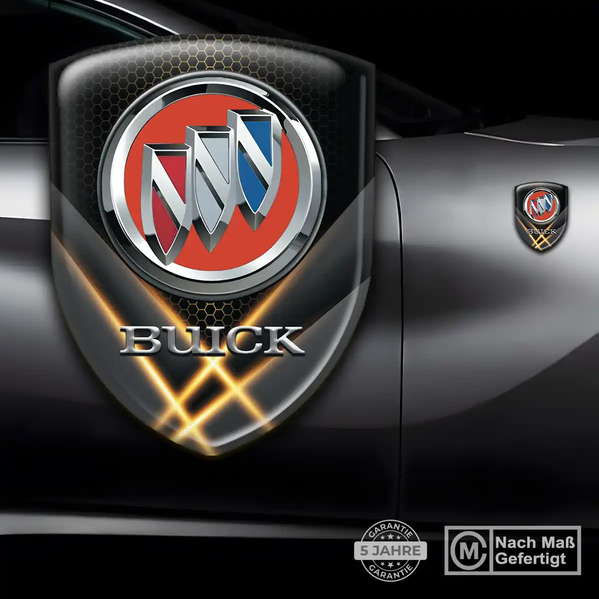Buick Silikon Aufkleber Embleme Auto Elegantes Design