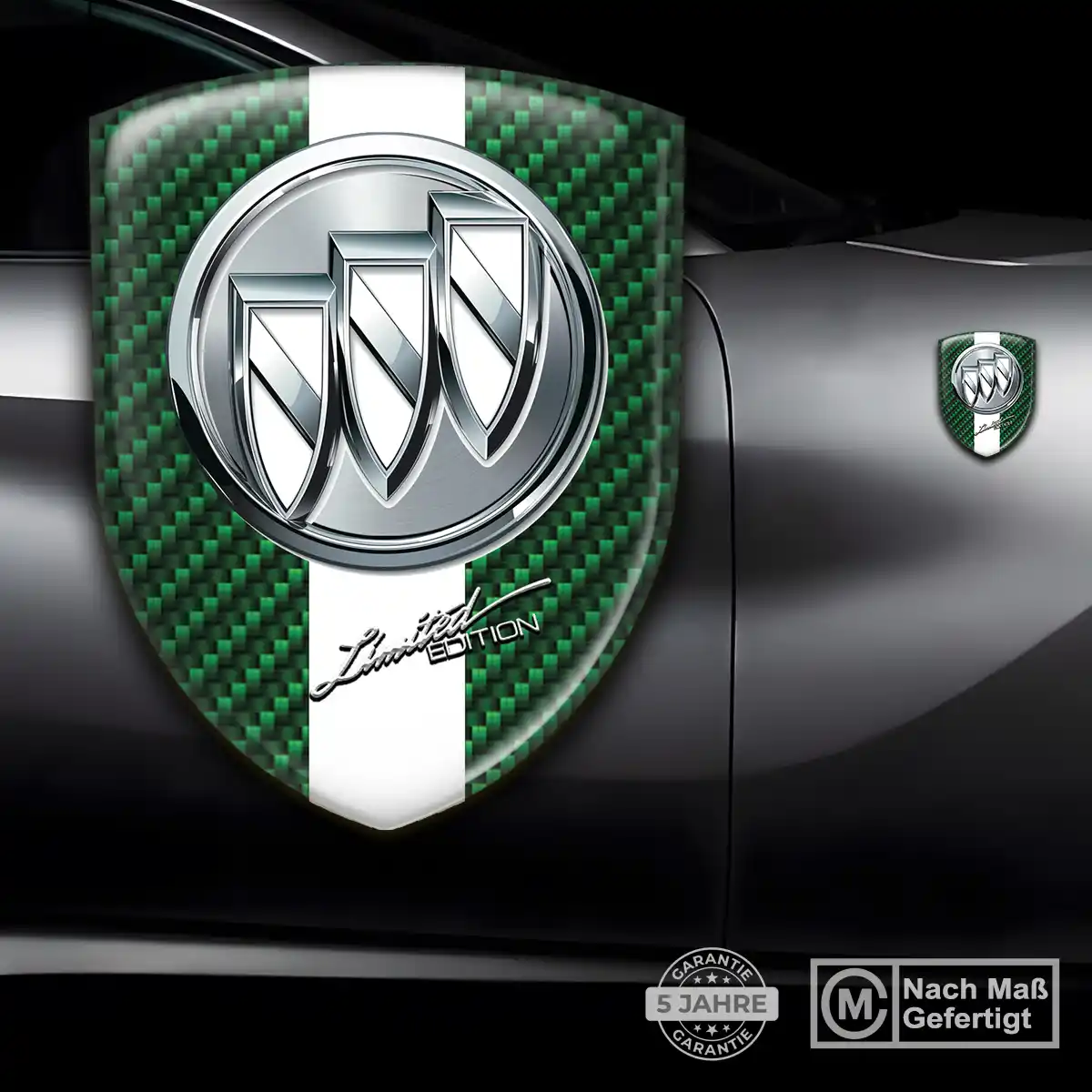 Buick Silikon Aufkleber Embleme Auto Markenedition