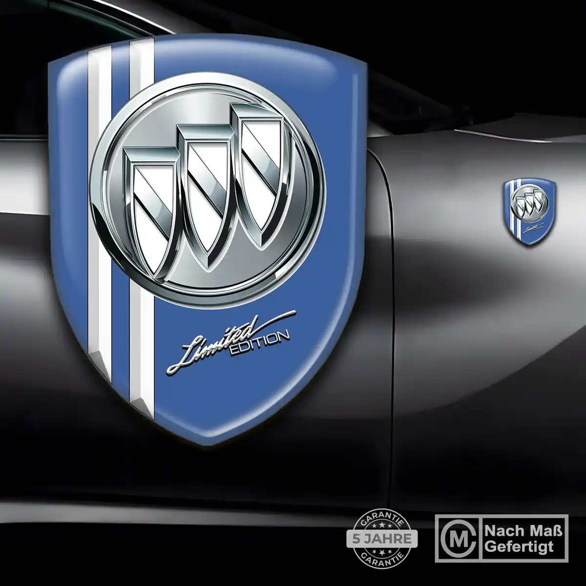 Buick Silikon Aufkleber Embleme Auto Premium-Edition