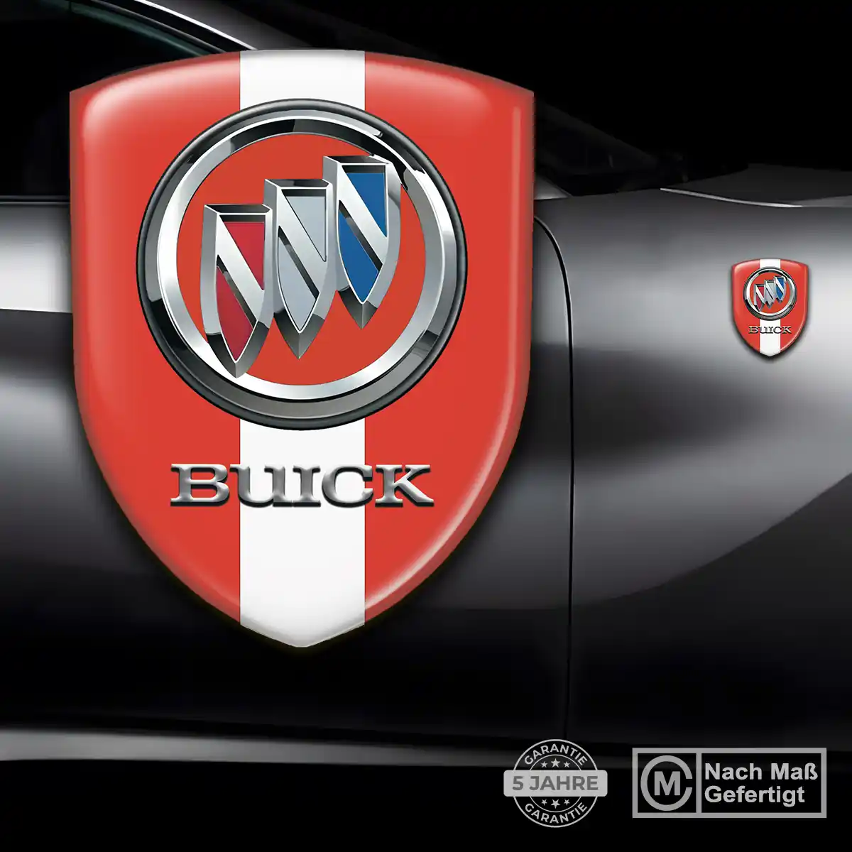 Buick Silikon Aufkleber Embleme Exterieurdesign
