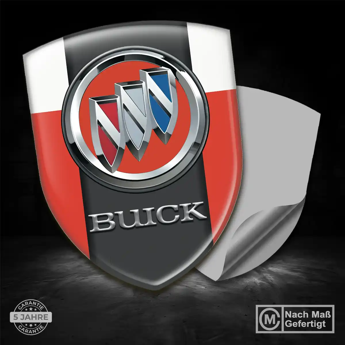 Buick Silikon Aufkleber Embleme Interieurdesign