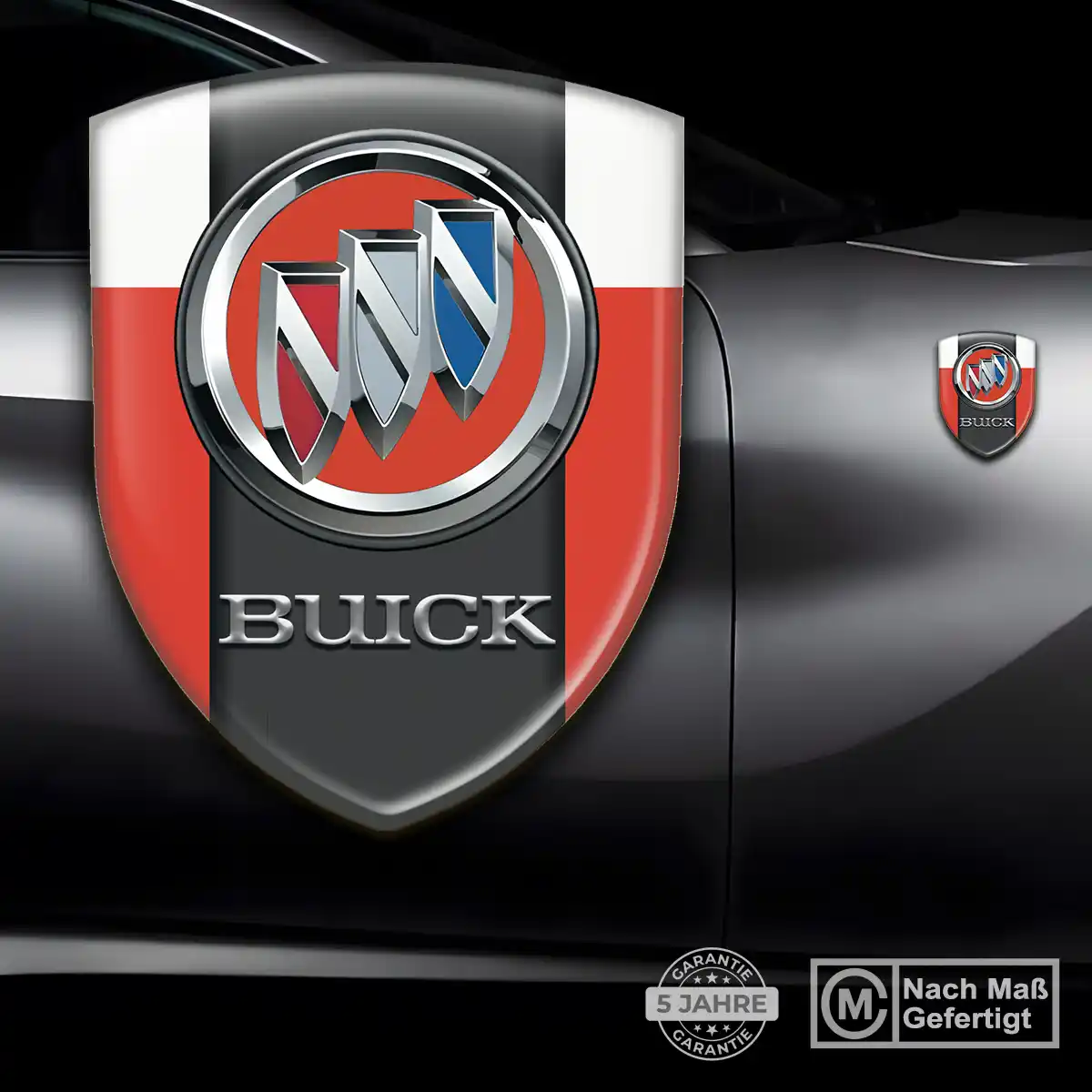 Buick Silikon Aufkleber Embleme Interieurdesign