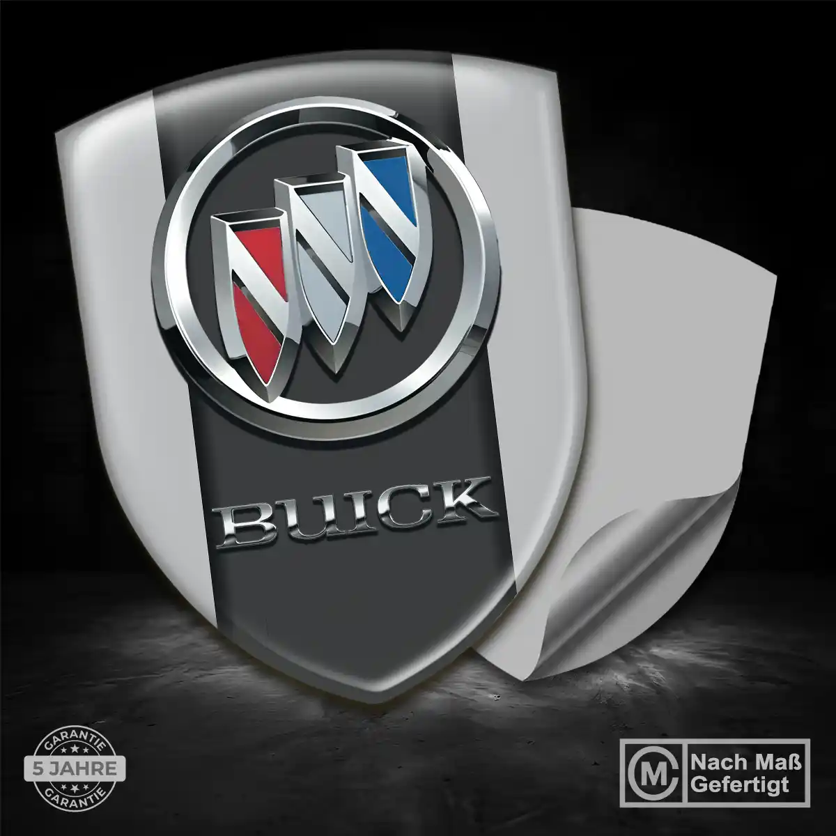 Buick Silikon Aufkleber Embleme Markenedition
