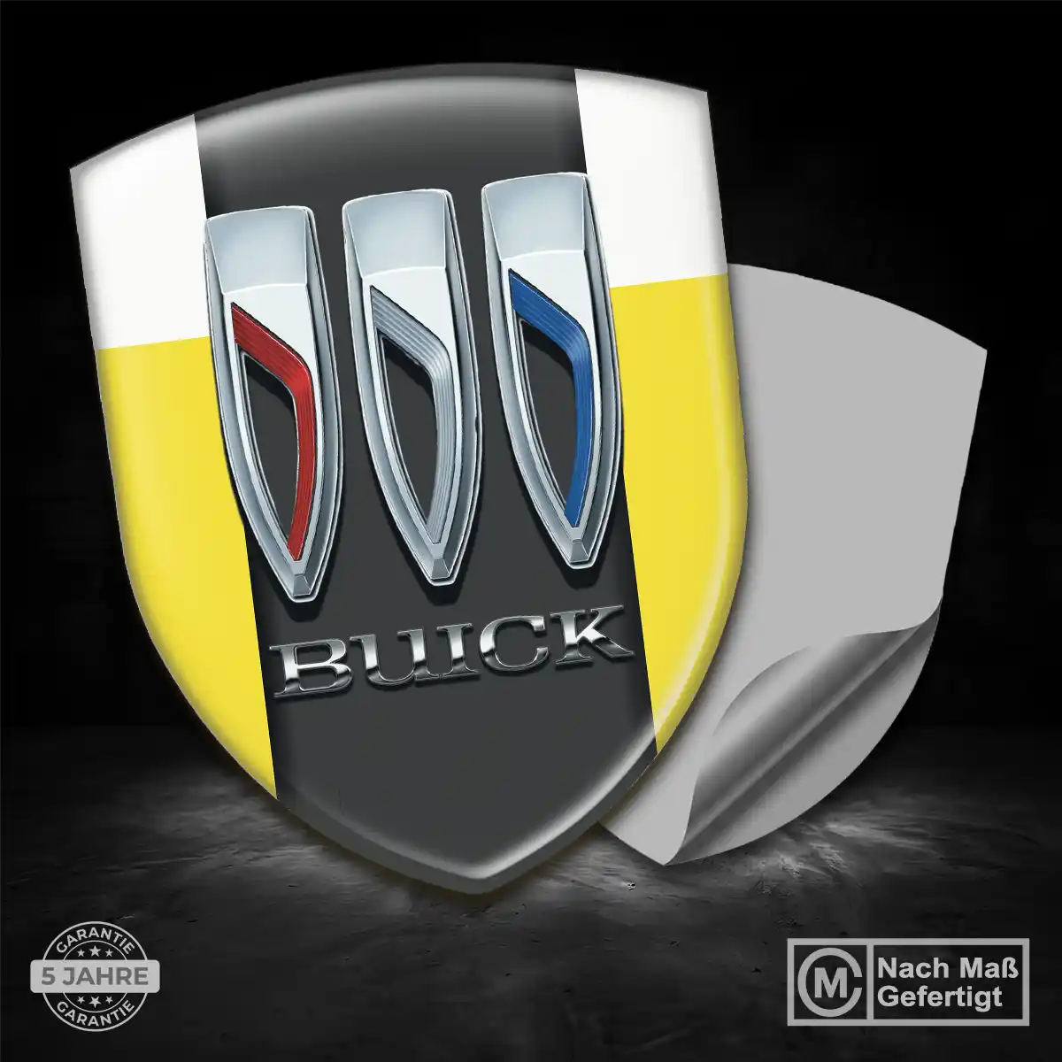 Buick Silikon Aufkleber Embleme Tuningfahrzeug