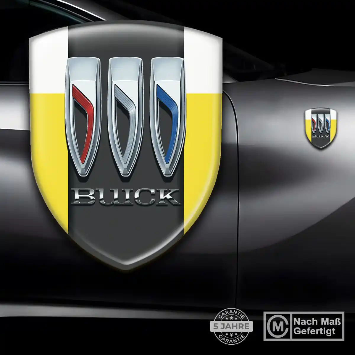 Buick Silikon Aufkleber Embleme Tuningfahrzeug