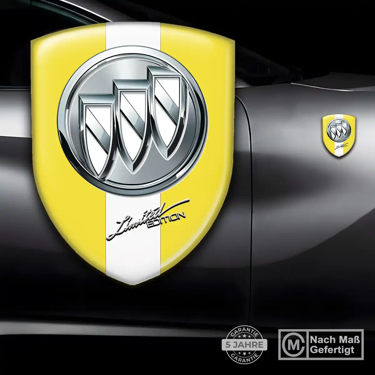 Buick Silikon Aufkleber Premiumqualität