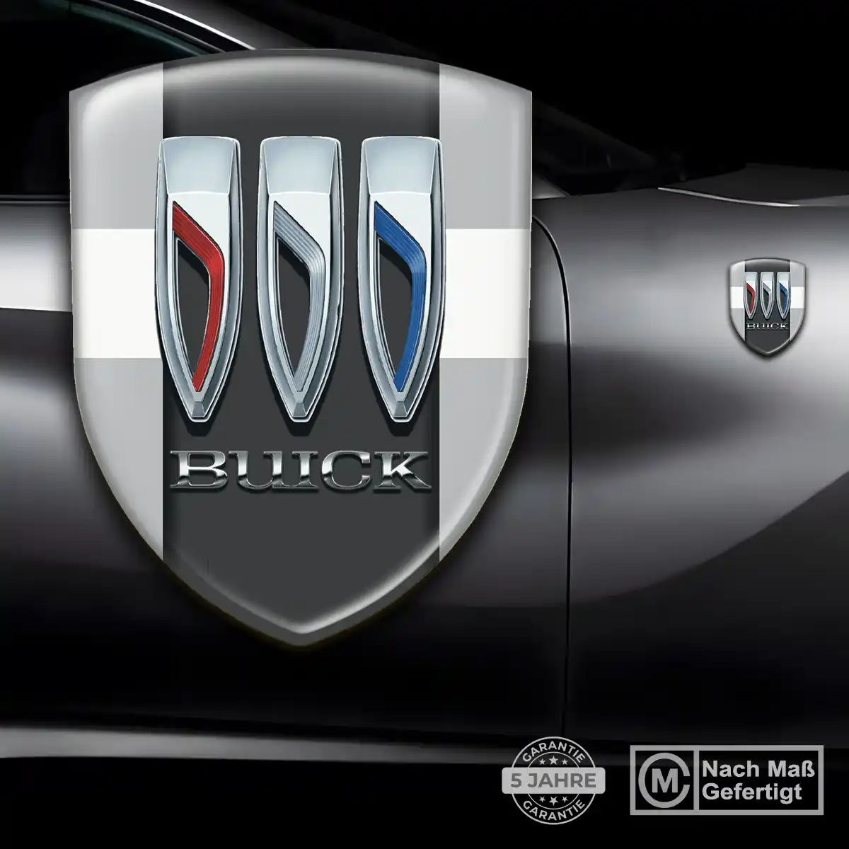 Buick Silikon Aufkleber Stilvolles Design