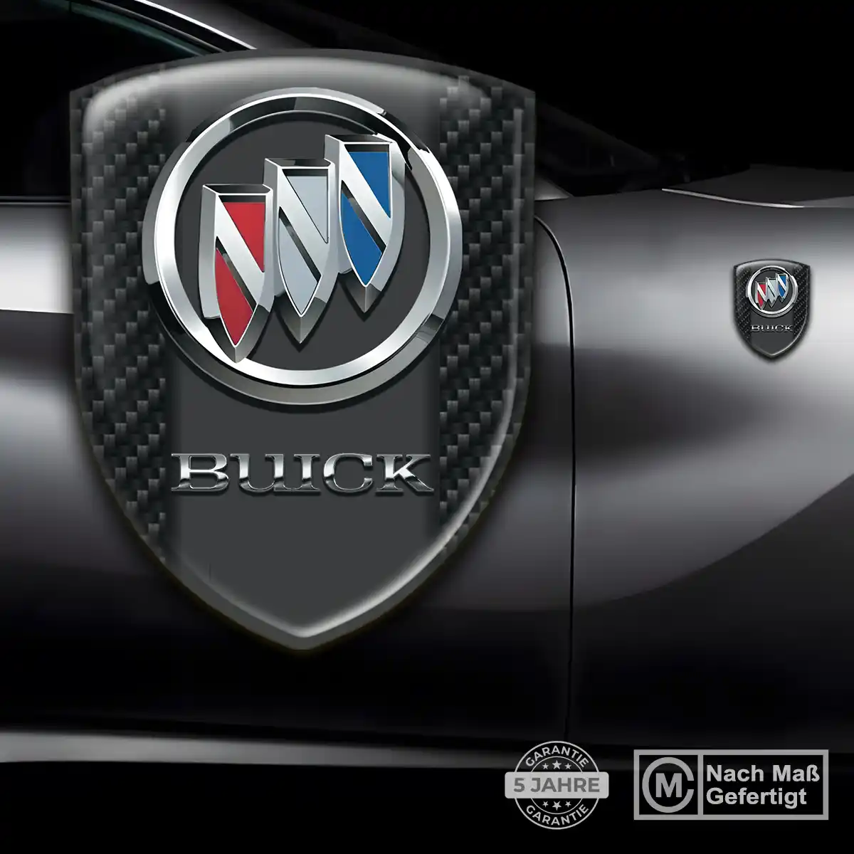 Buick Silikon Aufkleber Wappen Auto Hochwertiges Harz