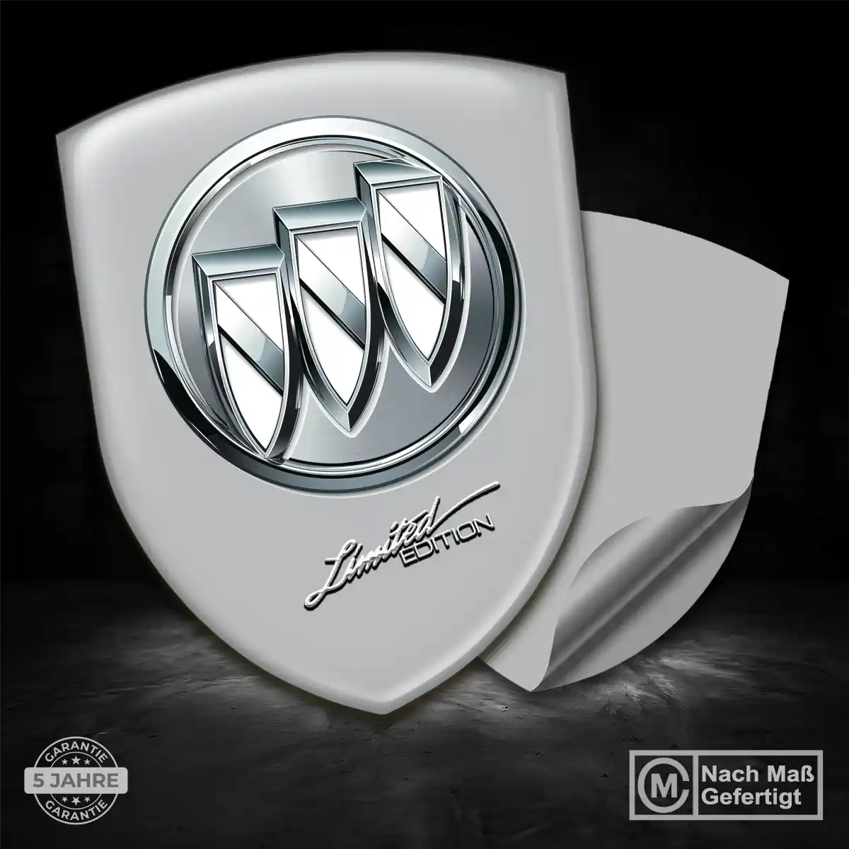 Buick Silikon Aufkleber Wappen Auto Limitierte Auflage