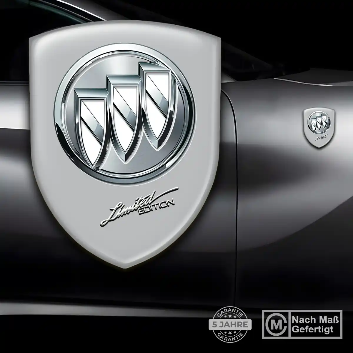 Buick Silikon Aufkleber Wappen Auto Limitierte Auflage