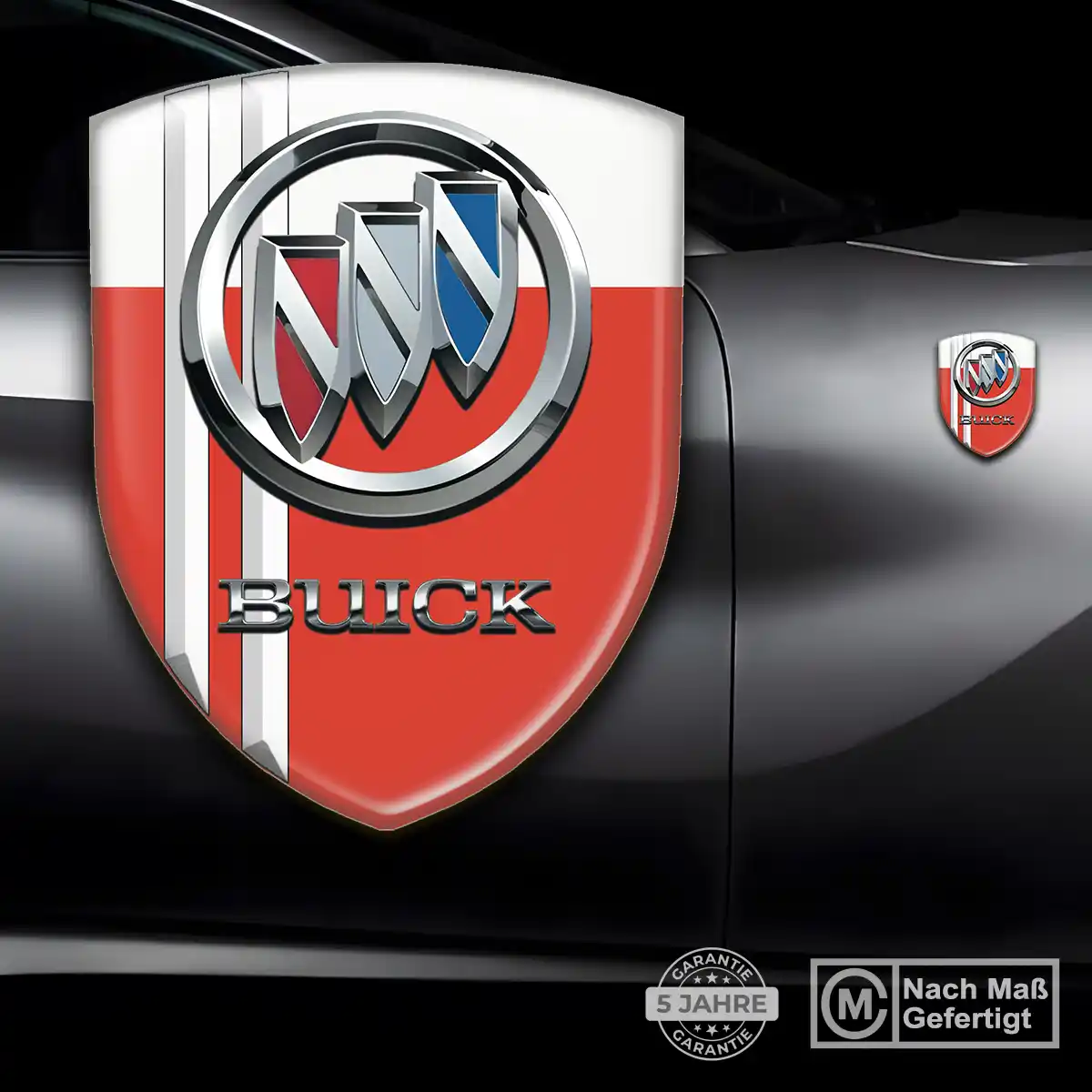 Buick Silikon Aufkleber Wappen Auto Luxus-Edition