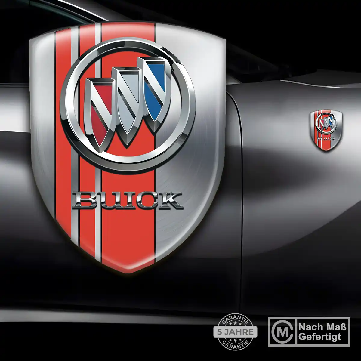 Buick Silikon Aufkleber Wappen Auto Premiumqualität